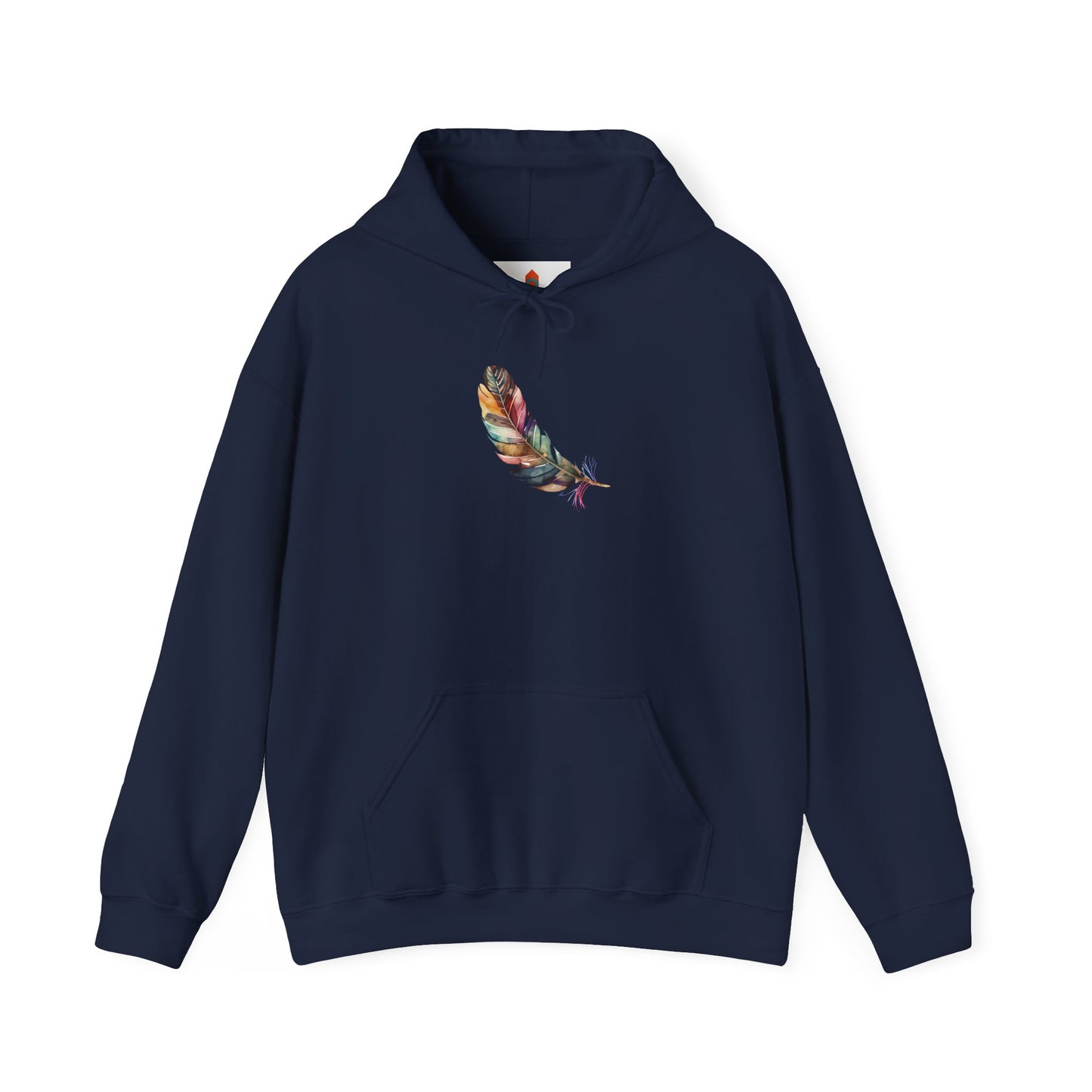 Feather Drawing Hoodie