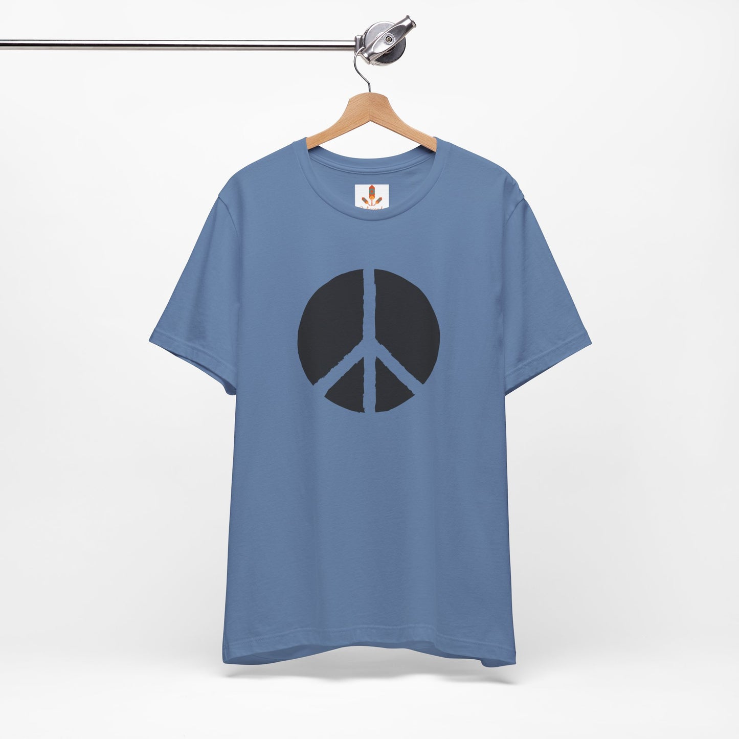 Simple Peace Sign Design T-shirt