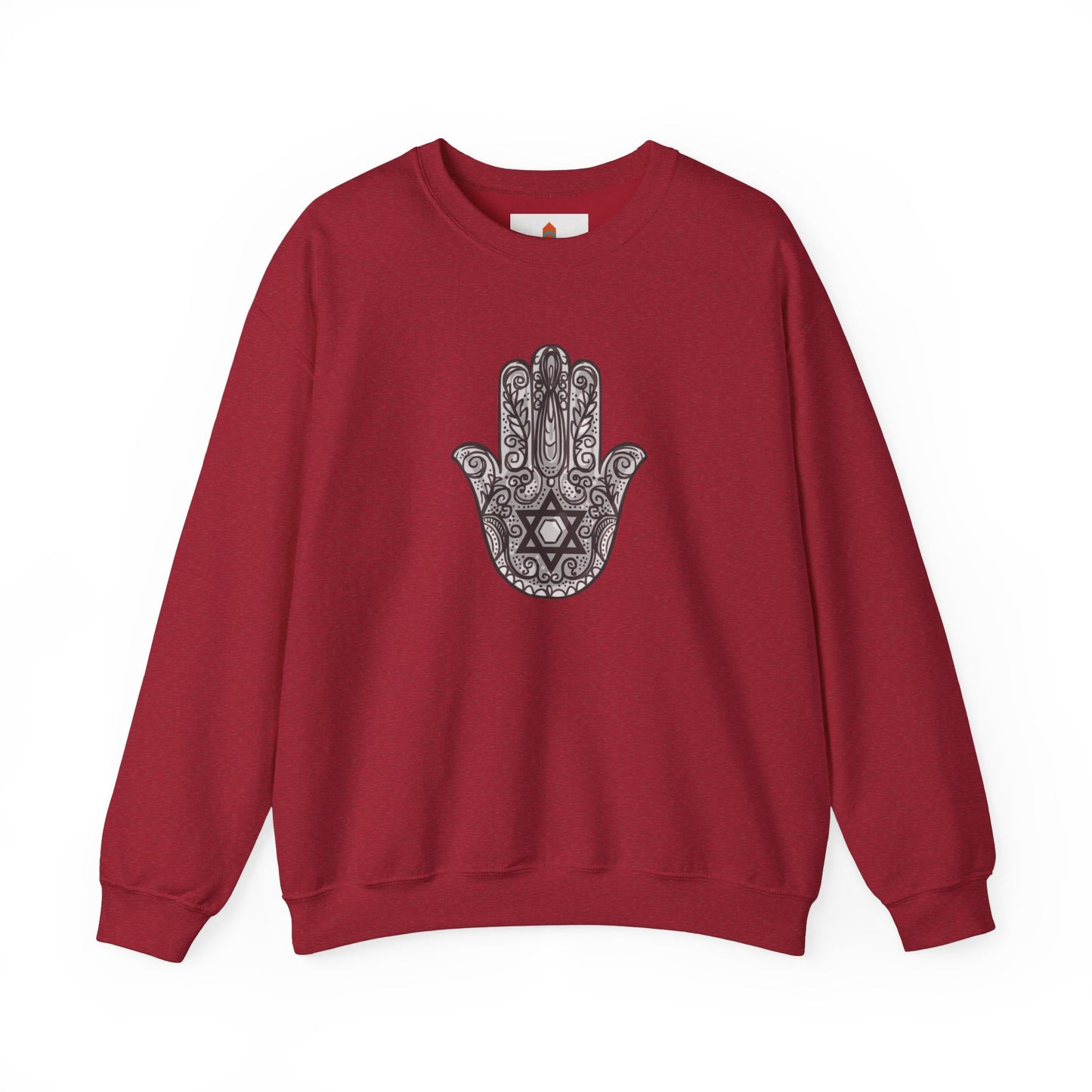 Beautiful Hamsa Hand with Star Sweatshirt