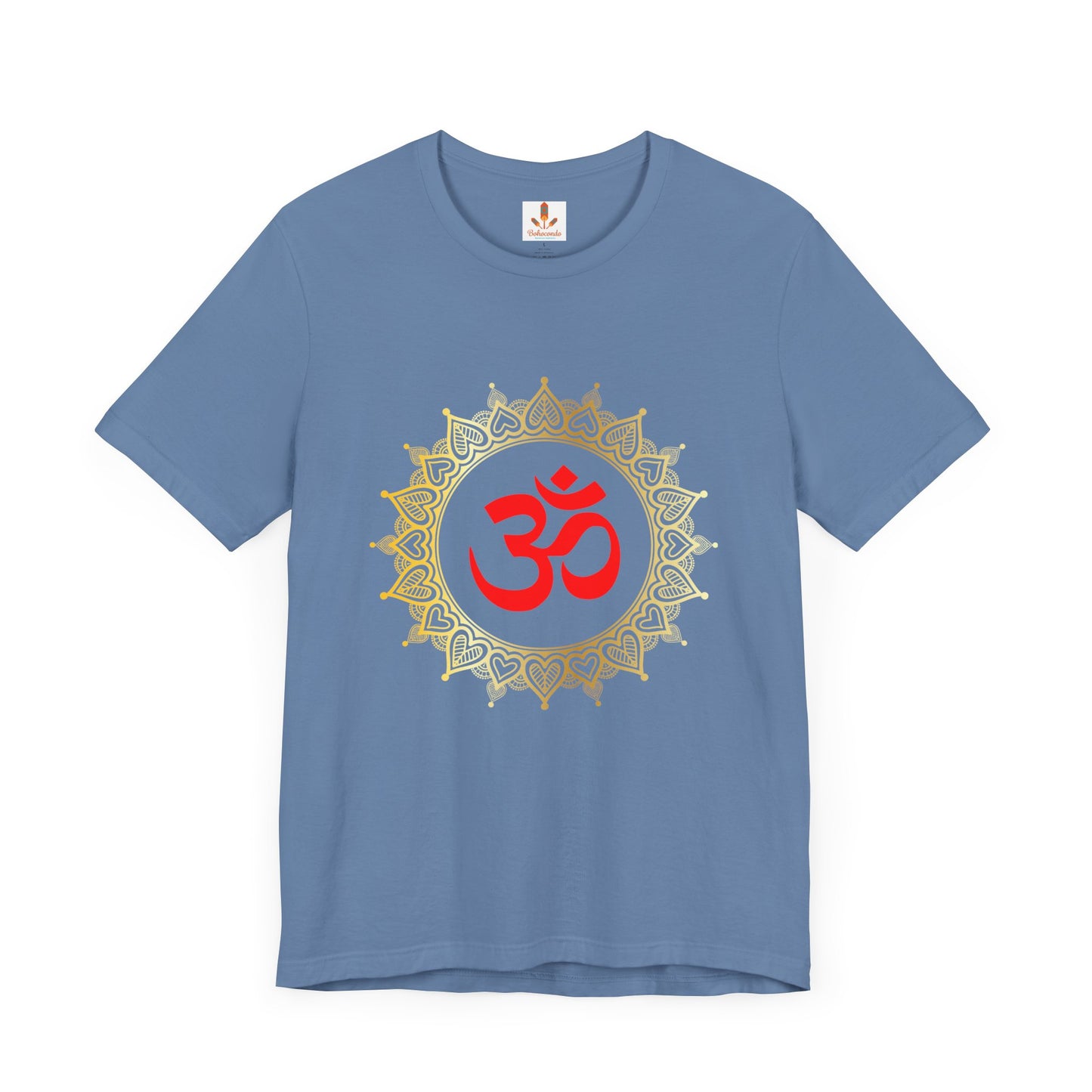 Golden Mandala Om T-shirt