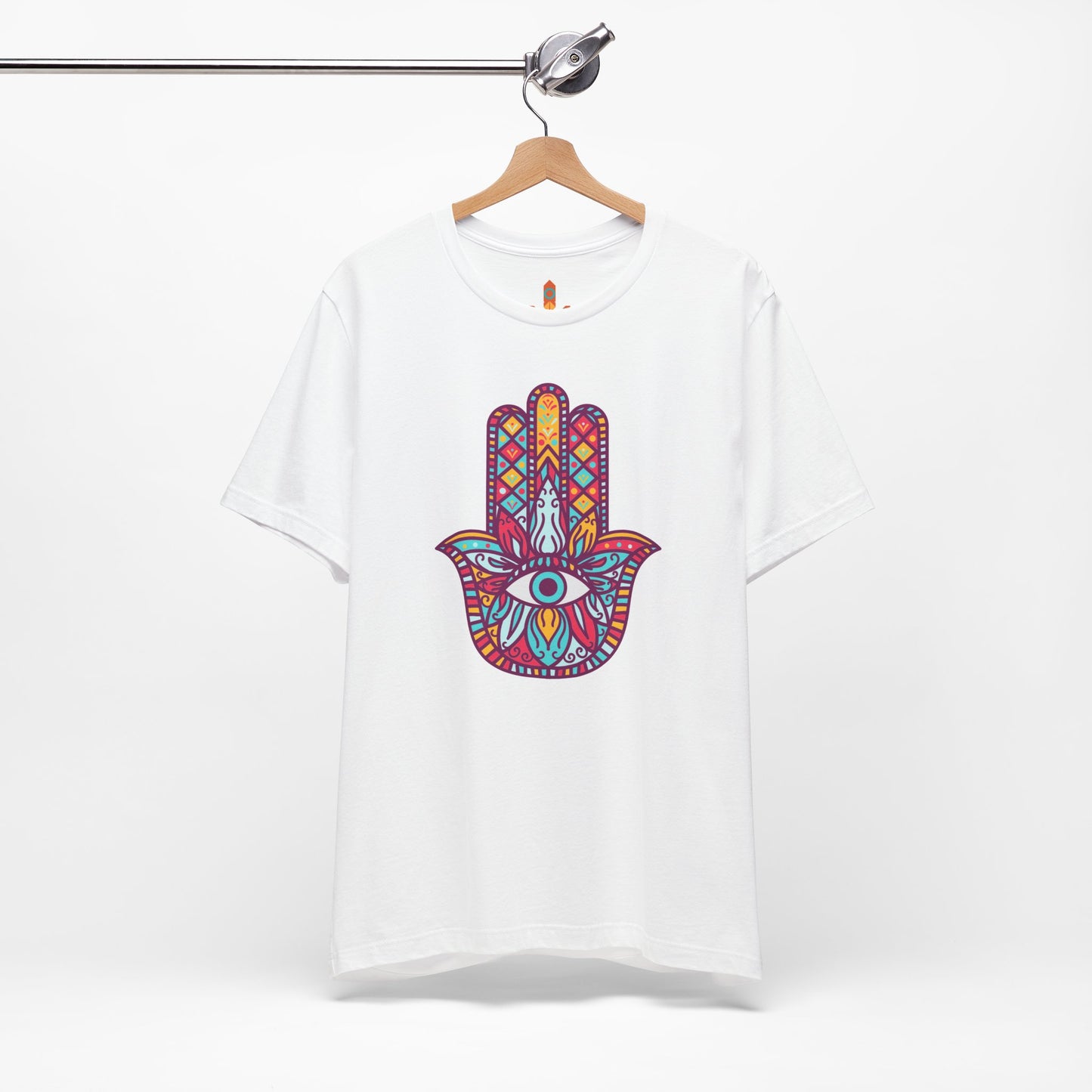 Colorful Fatima Hamsa Hand T-shirt