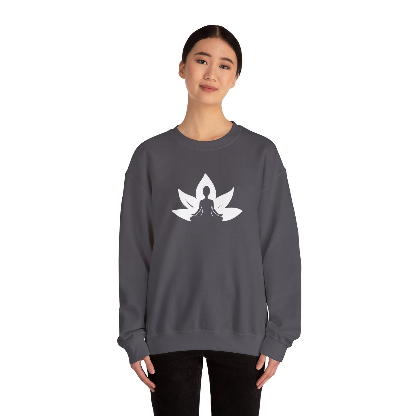 White Chakra Art Sweatshirt