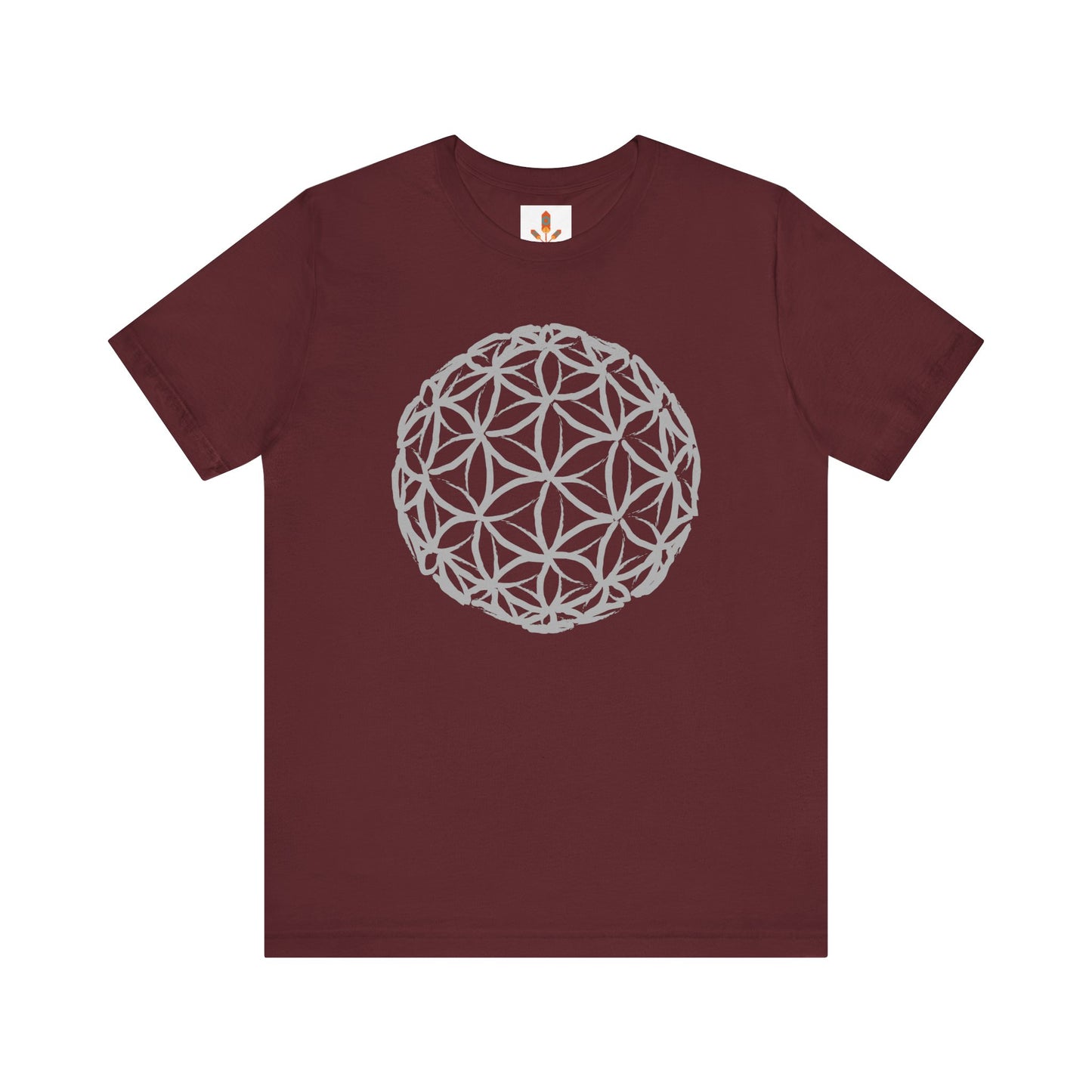 Silver Flower of Life T-shirt