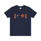 Om Written in Orange T-shirt