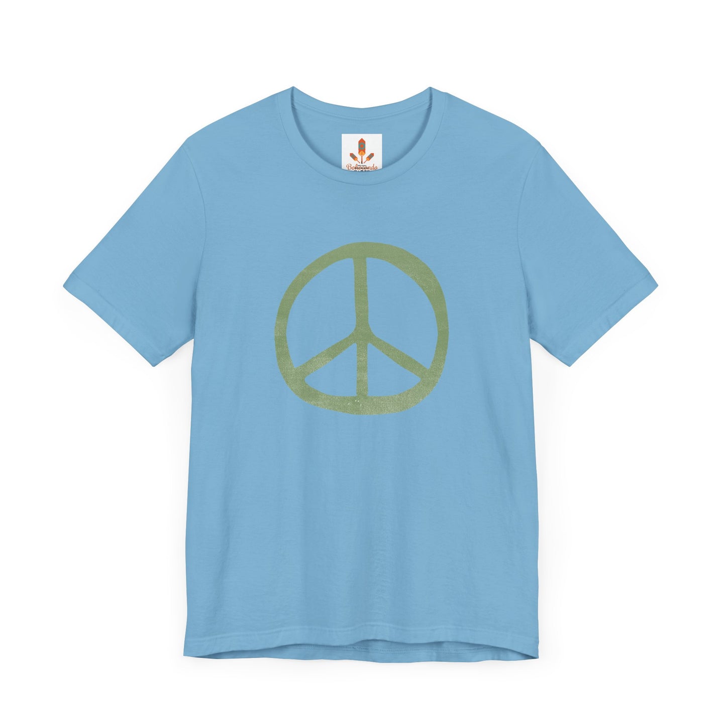 Green Peace Sign T-shirt