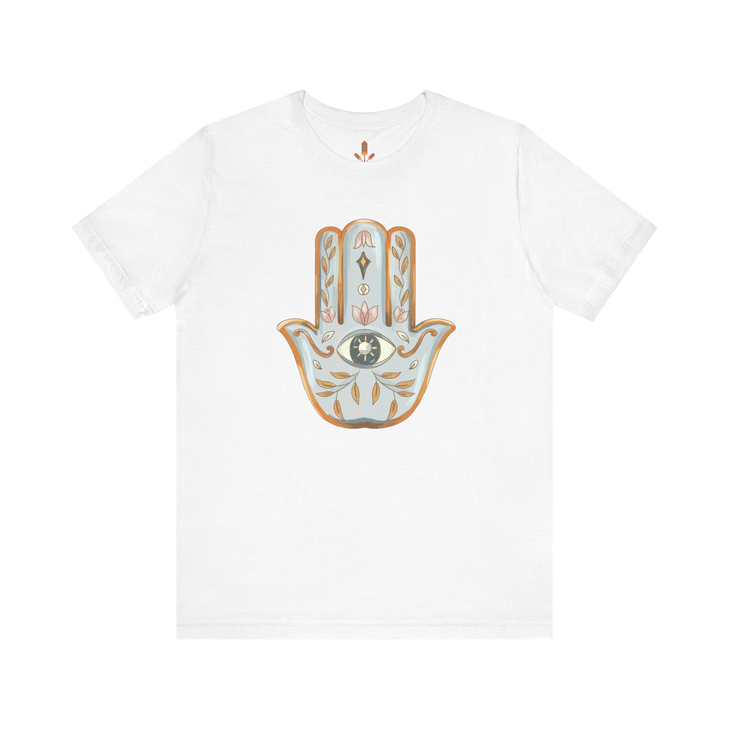 Silver Hamsa Hand T-shirt