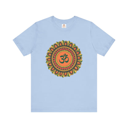 Om Multicolor Mandala T-shirt
