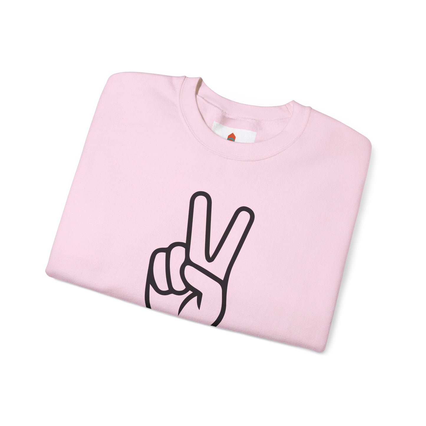 Simple Peace Hand Sign Sweatshirt