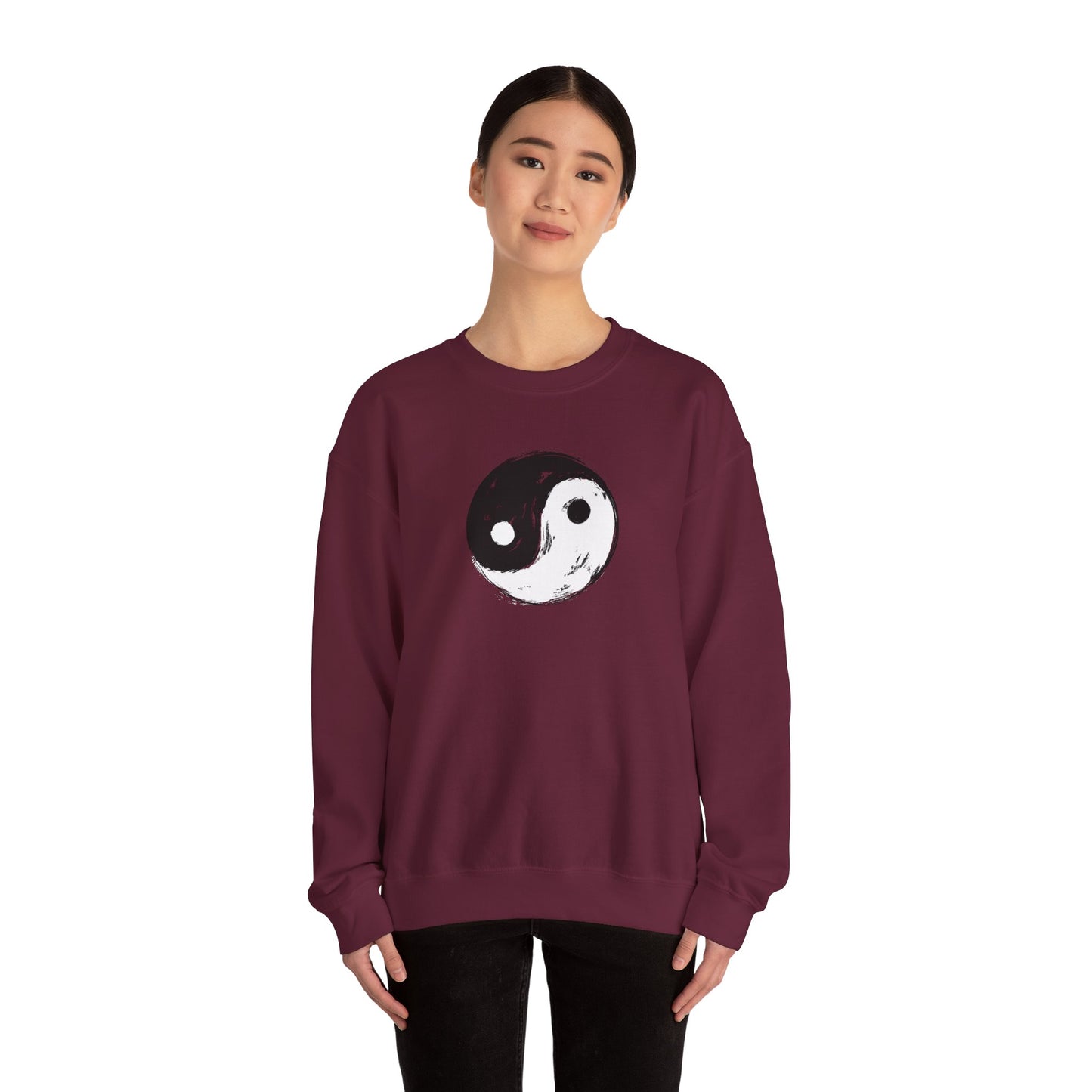 Yin Yang Drawing Sweatshirt