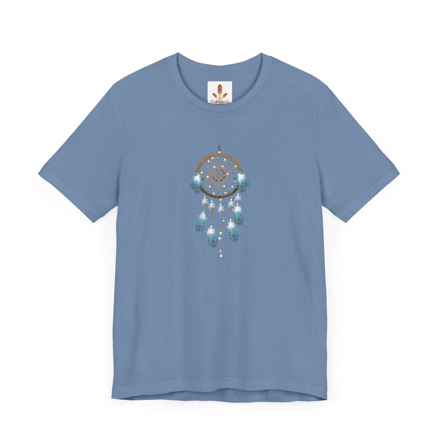 Blue and Brown Dream Catcher T-shirt