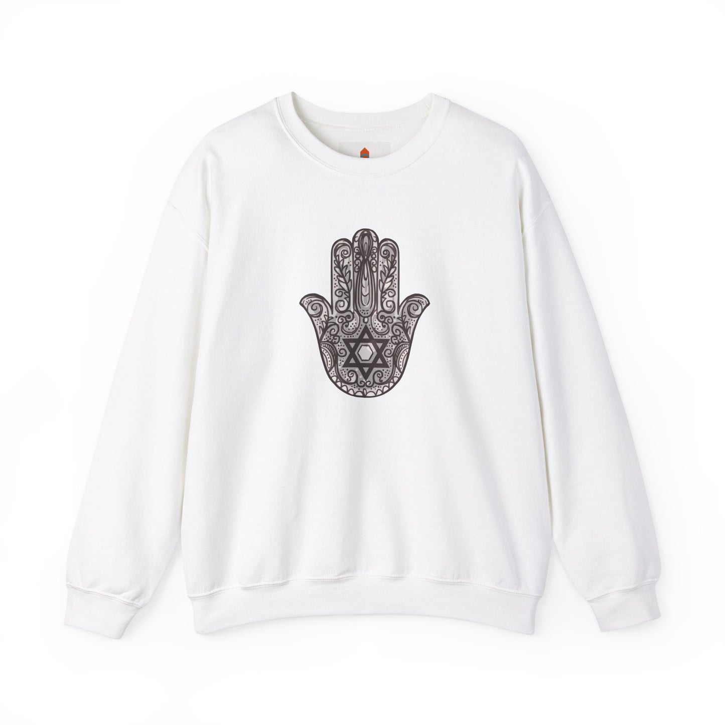 Beautiful Hamsa Hand with Star Sweatshirt