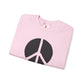 Simple Peace Sign Design Sweatshirt
