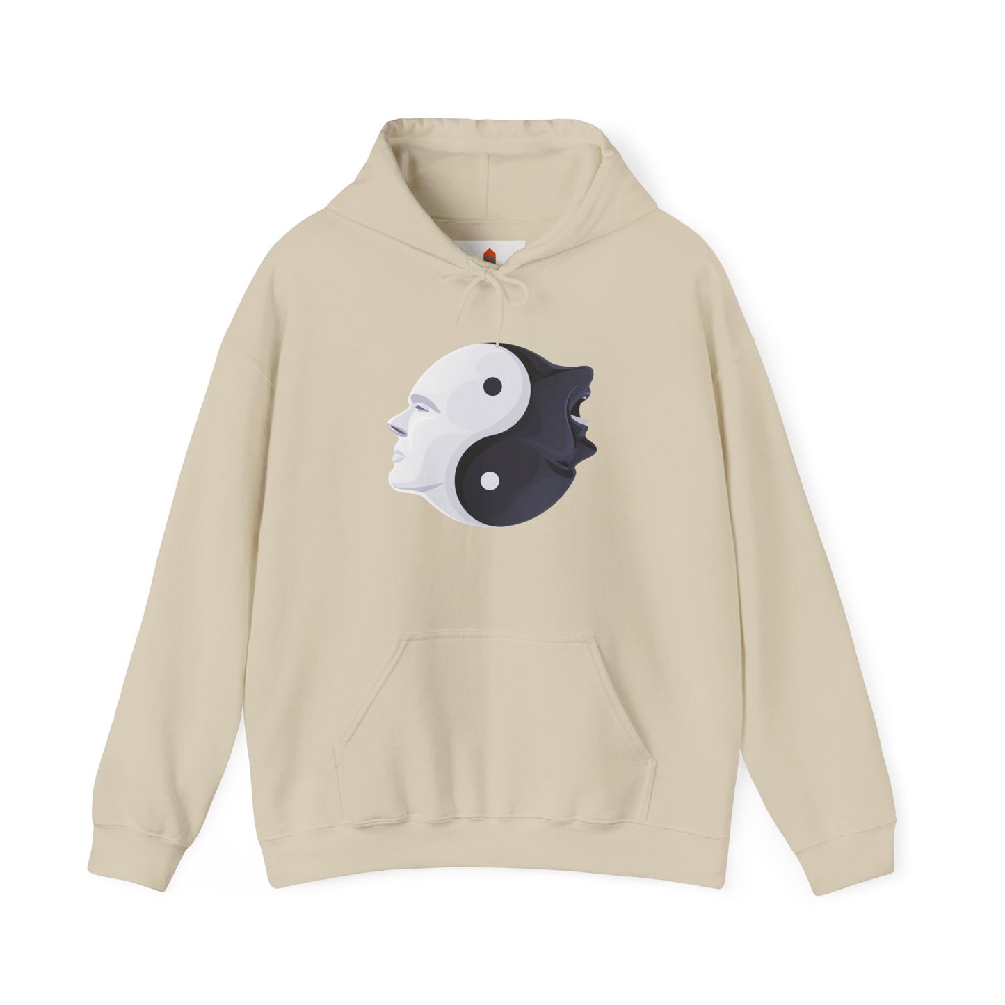 Yin Yang Two Faces Hoodie