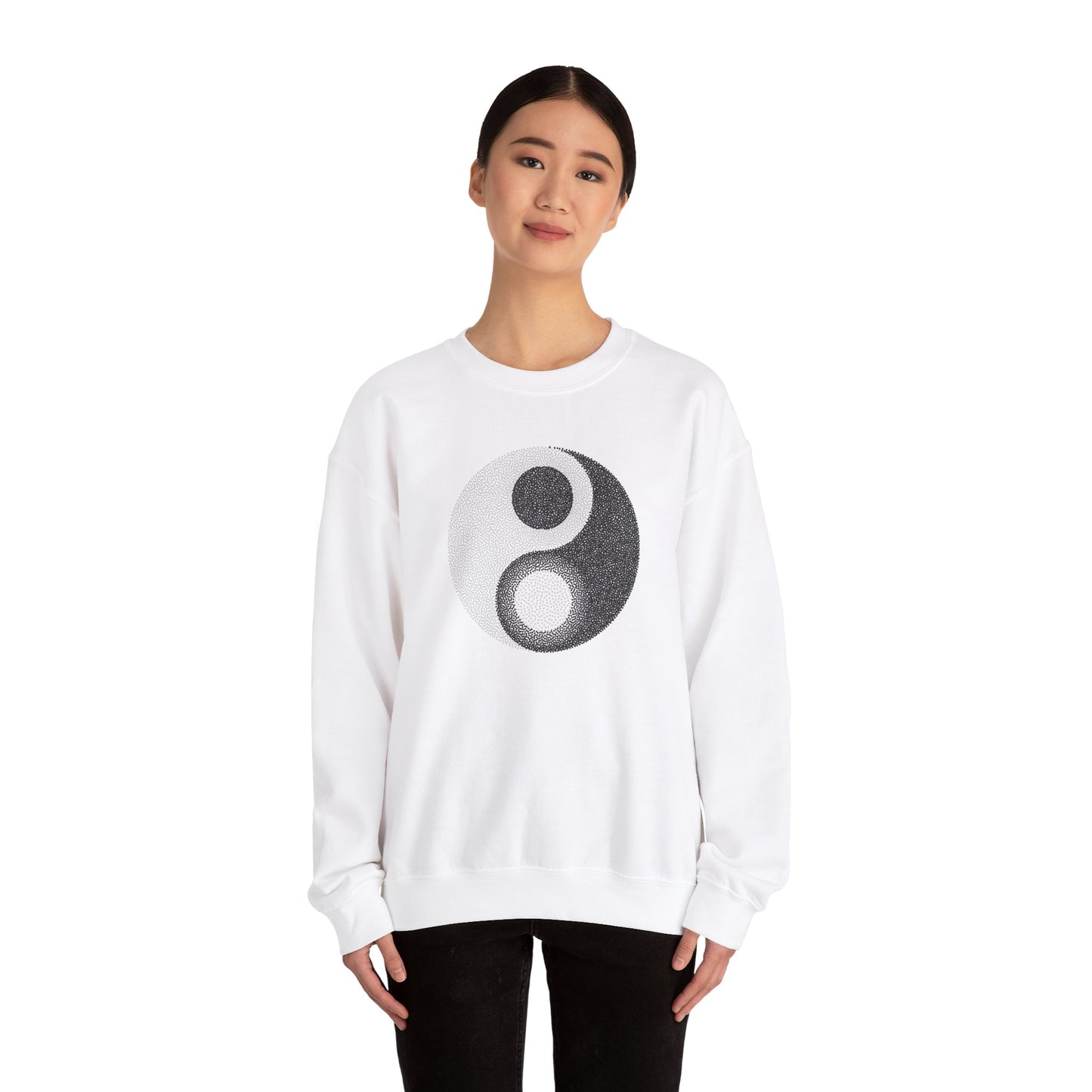 Yin Yang Dot Art Sweatshirt