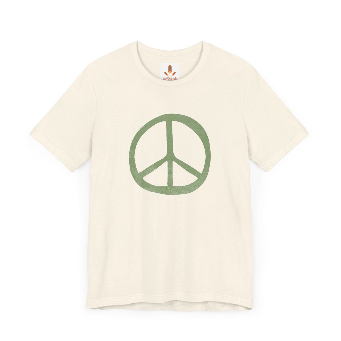 Green Peace Sign T-shirt