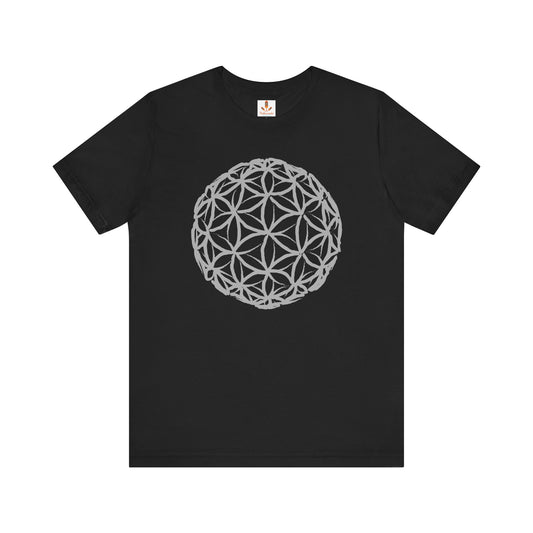 Silver Flower of Life T-shirt