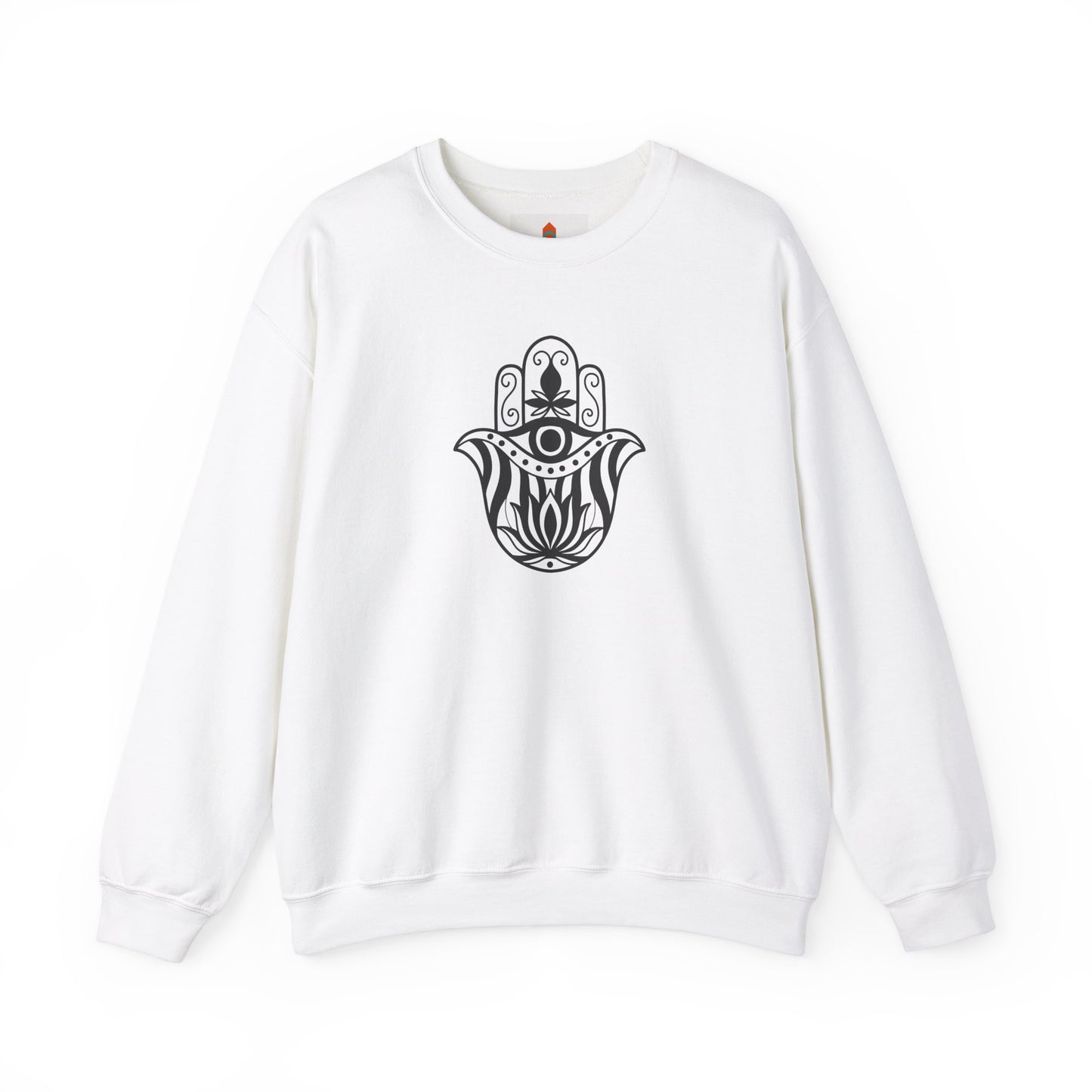 Hamsa Lotus Art Sweatshirt