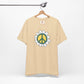 Peace Sign in White Flower T-shirt