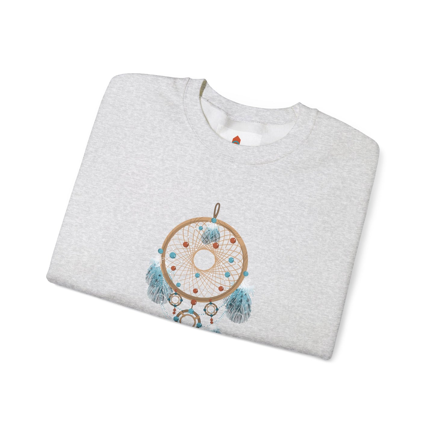 Turquoise and Brown Dream Catcher Sweatshirt