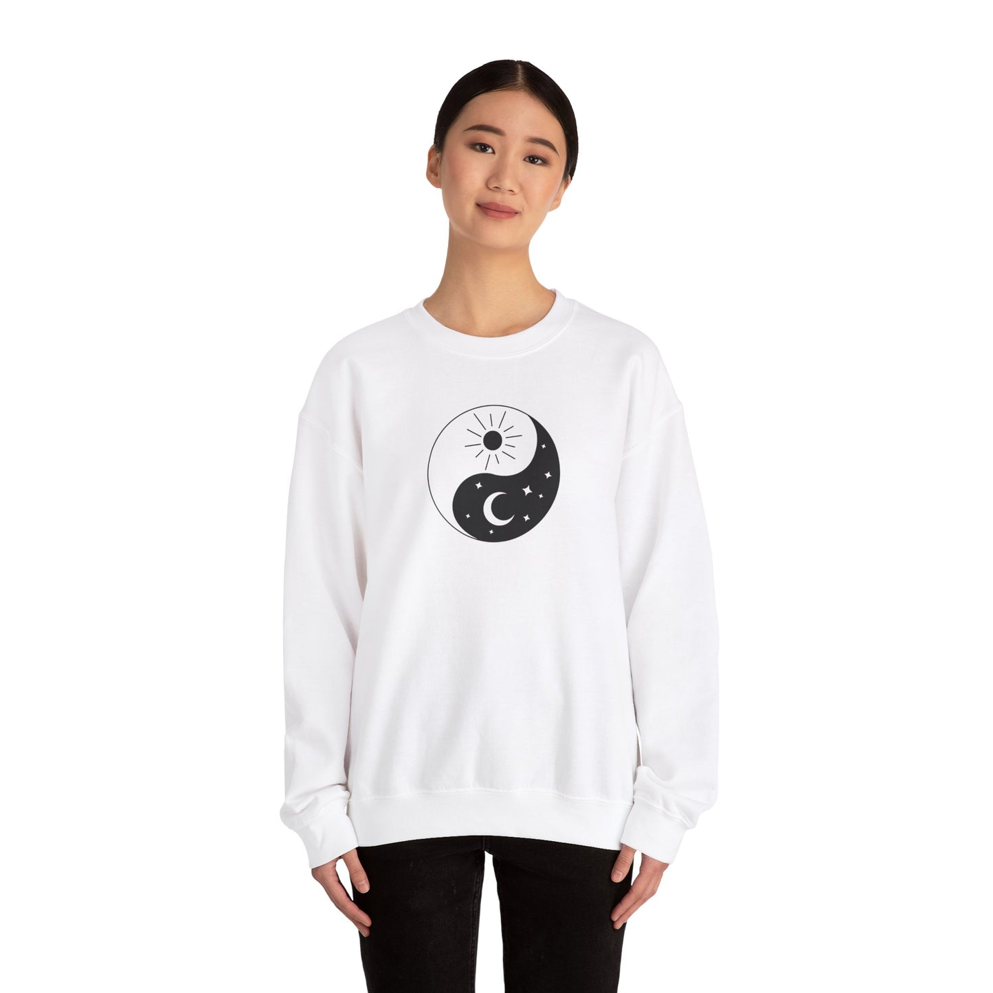 Sun and Moon Yin Yang Sweatshirt