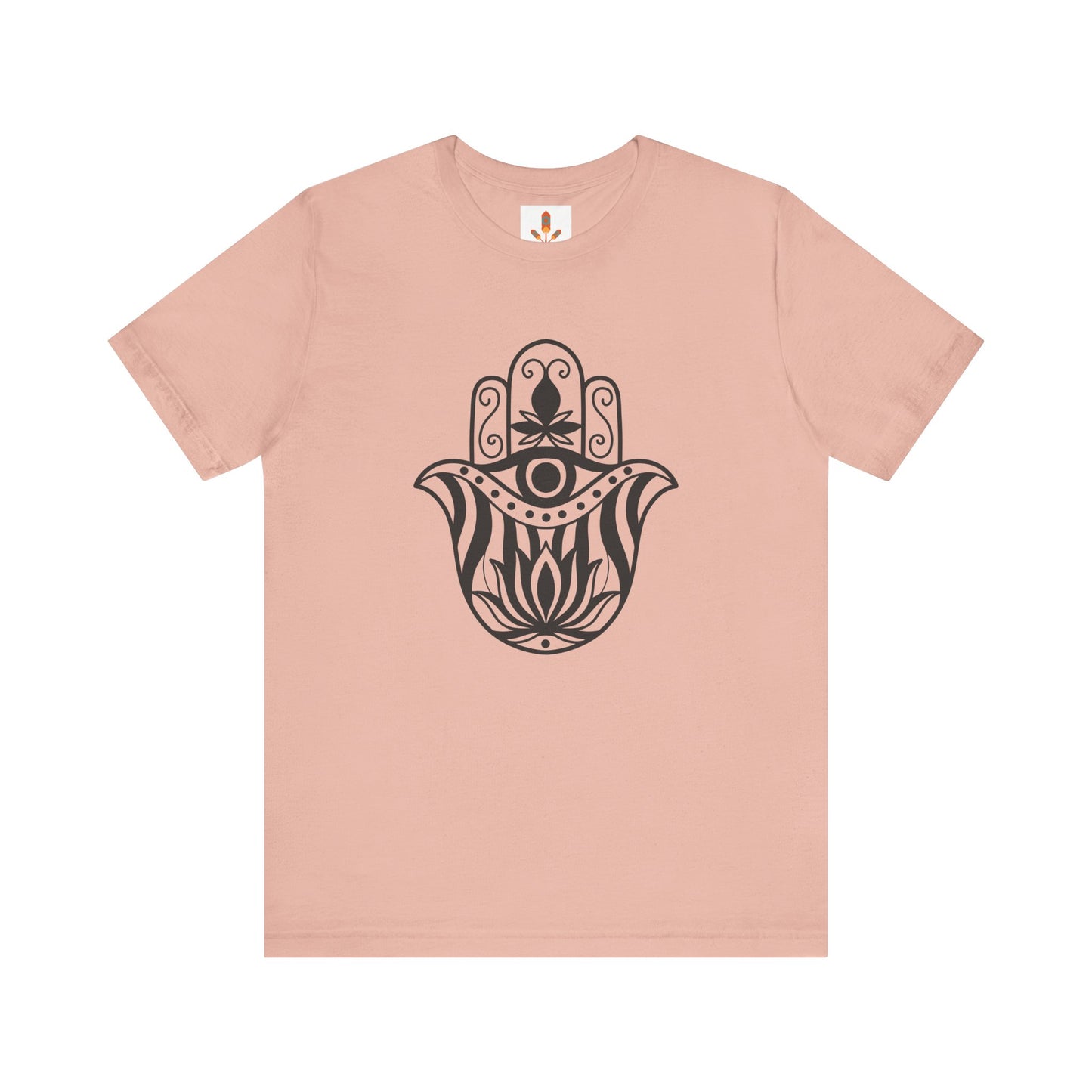 Hamsa Lotus Art T-shirt