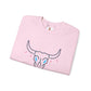 Buffalo Skull Drawing Sweatshirt