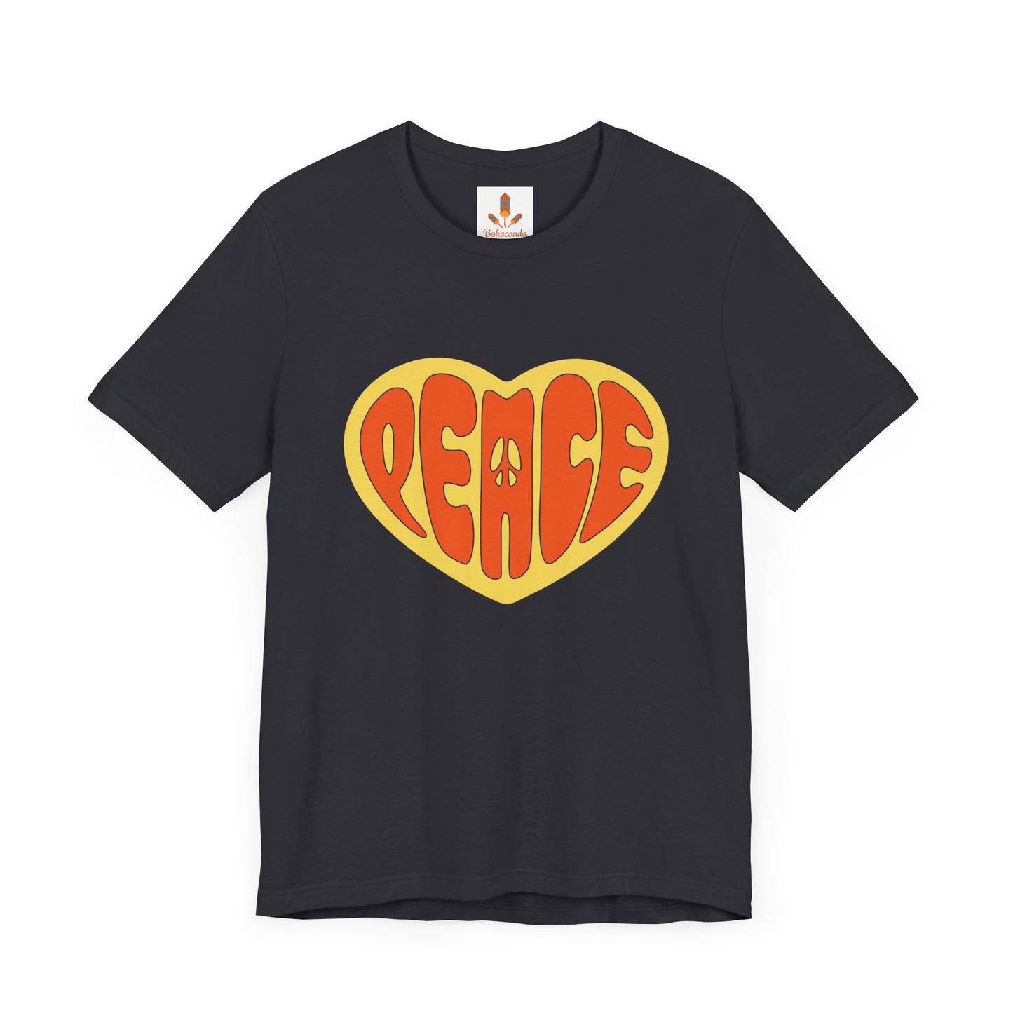 Peace in Heart Design T-shirt