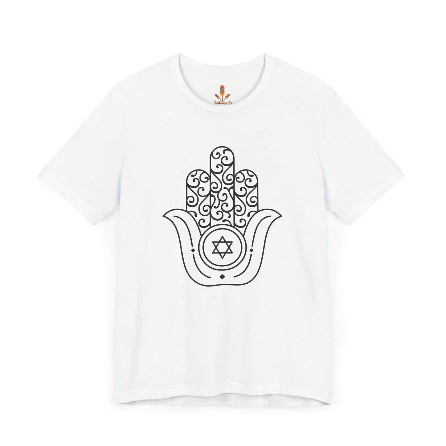 David Star in Hamsa Hand T-shirt