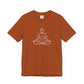 White Chakra Design T-shirt