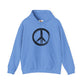 Brush Strokes Peace Sign Hoodie