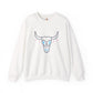 Buffalo Skull Drawing Sweatshirt