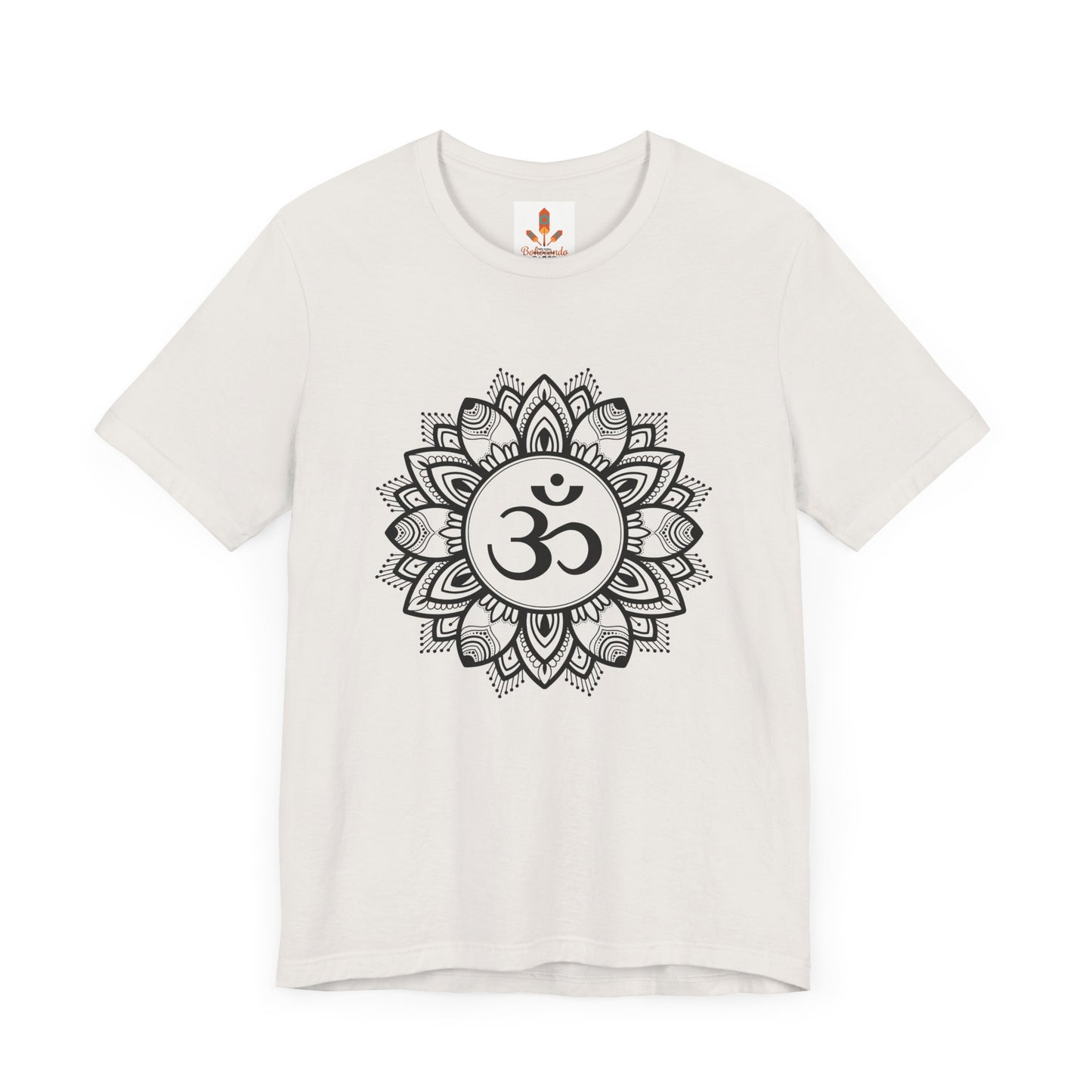 Om in Lotus Mandala T-shirt