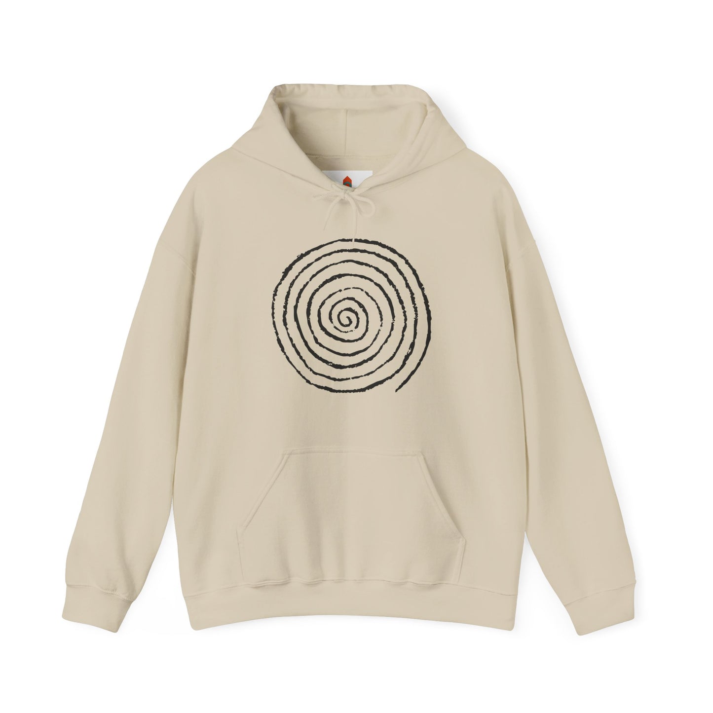 Spiral of Life Drawing Hoodie