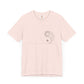 Minimalistic Yin Yang Drawing T-shirt