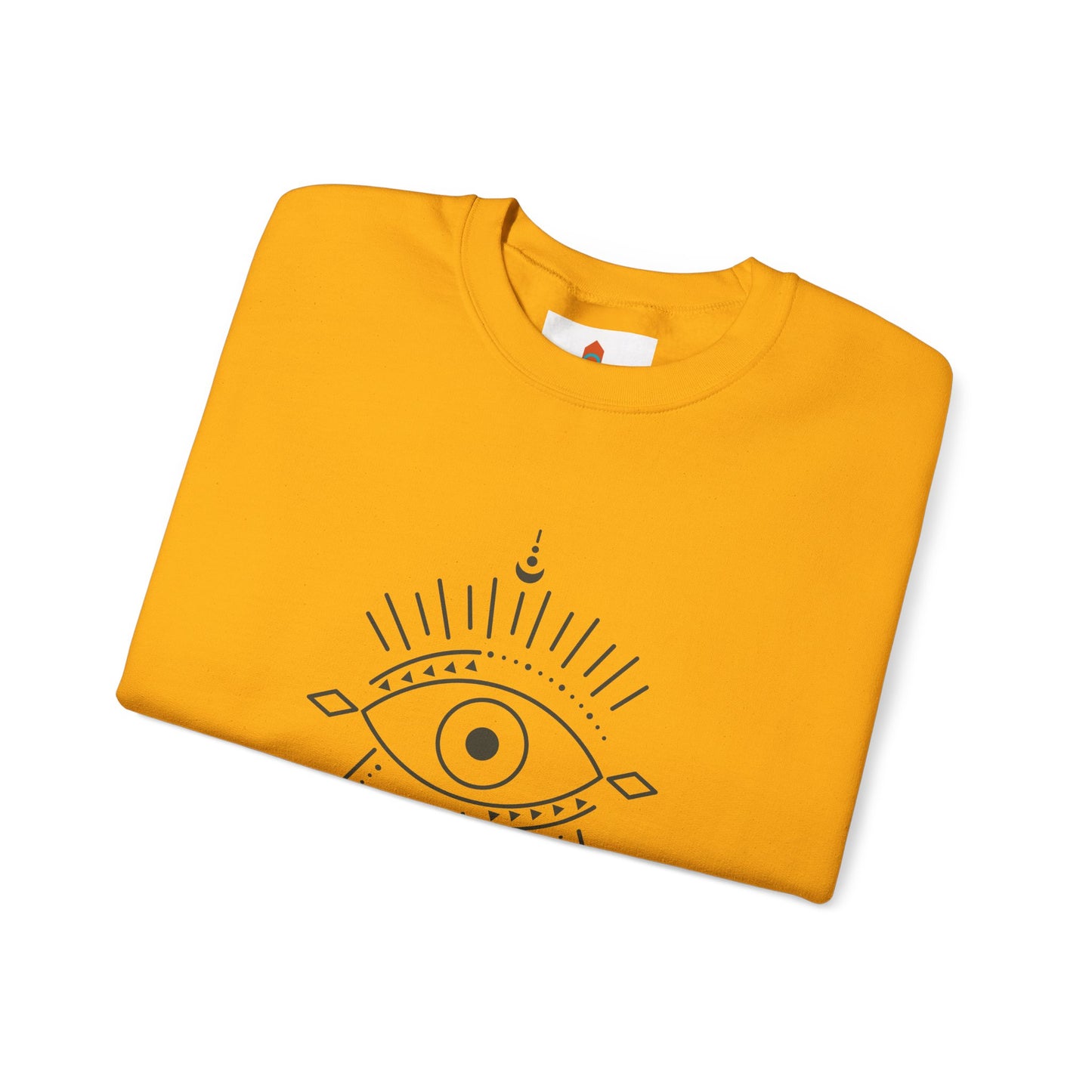 Pyramid and Evil Eye Design Sweatshirt