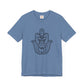 Hamsa Hand with Lotus Design T-shirt