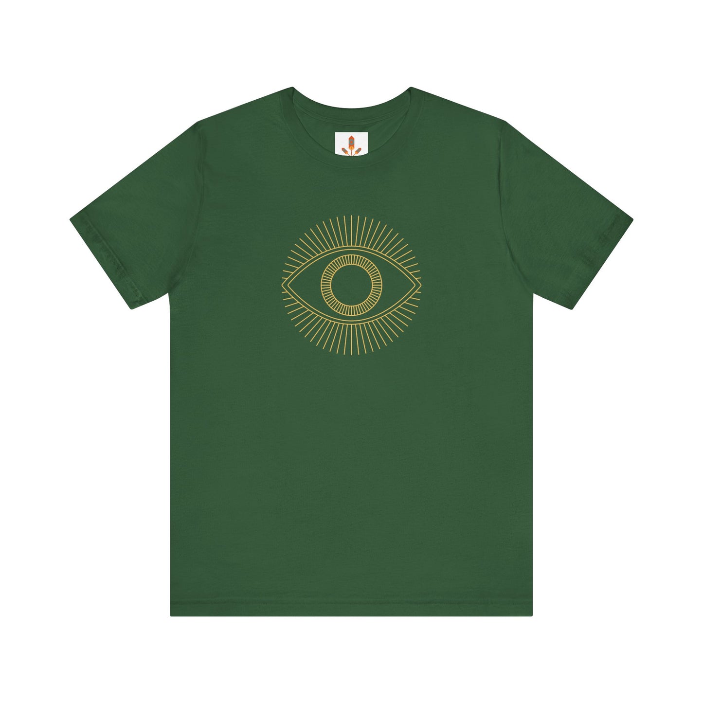 Gold Evil Eye T-shirt