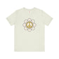 Yellow Peace Sign in a Flower T-shirt
