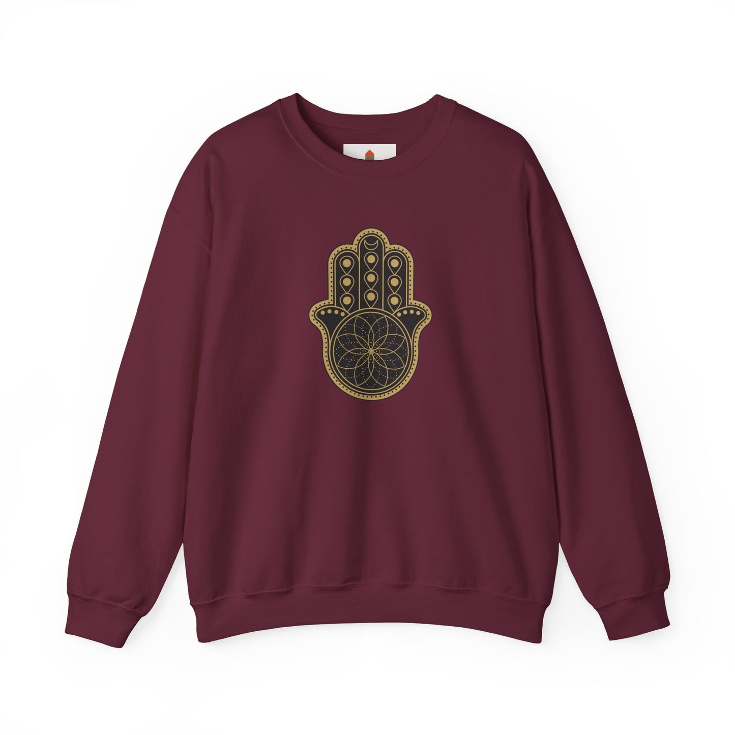 Hamsa Hand with Mandala Sweatshirt