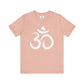 White Om Drawing T-shirt