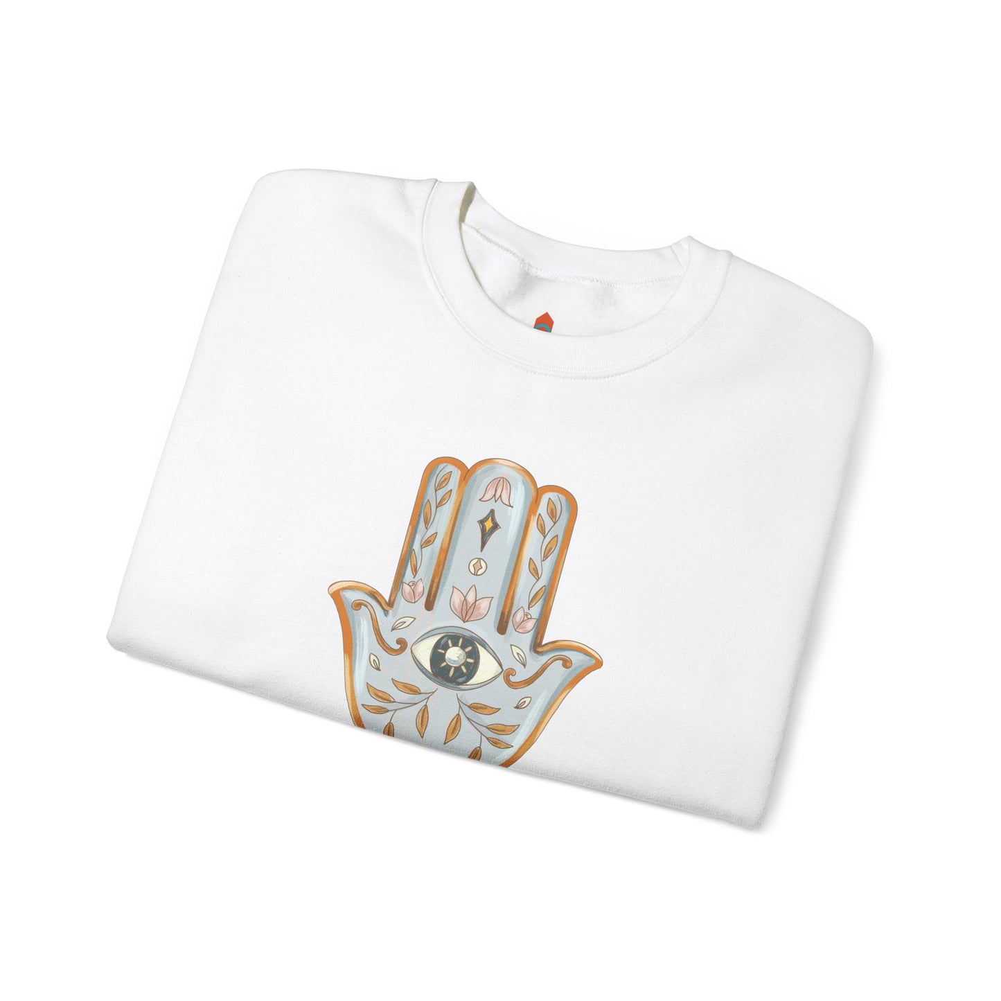 Silver Hamsa Hand Sweatshirt