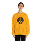 Simple Peace Sign Design Sweatshirt