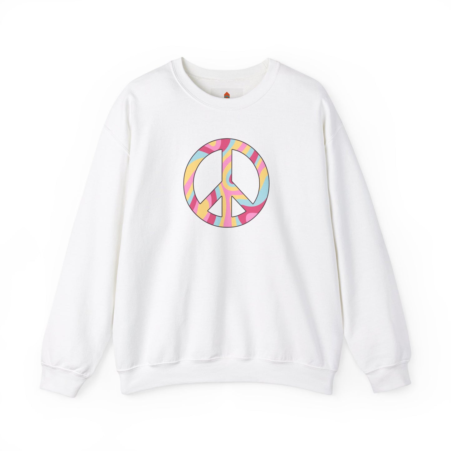 Hippie Peace Sign Sweatshirt