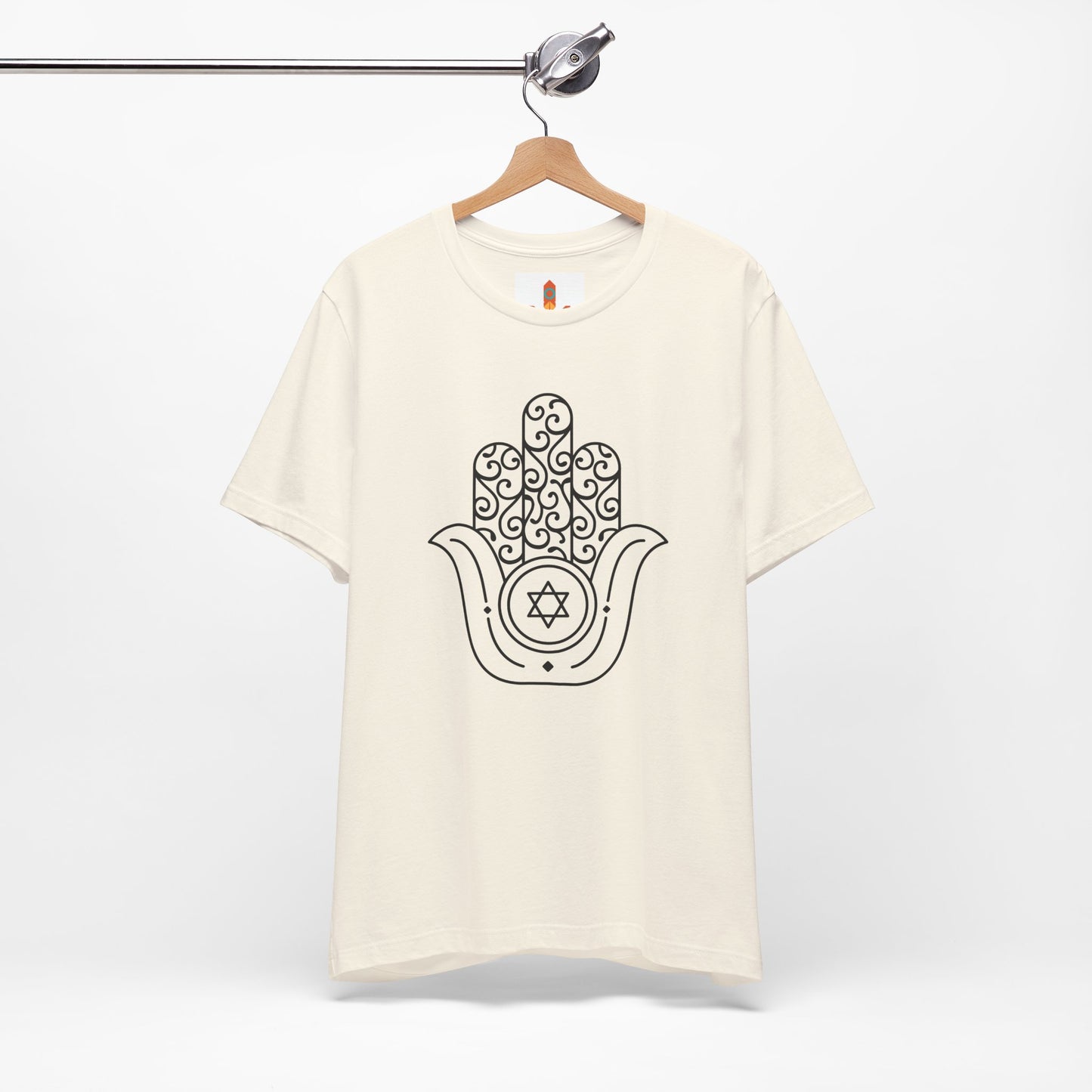 David Star in Hamsa Hand T-shirt