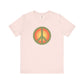 Retro Peace Sign Design T-shirt