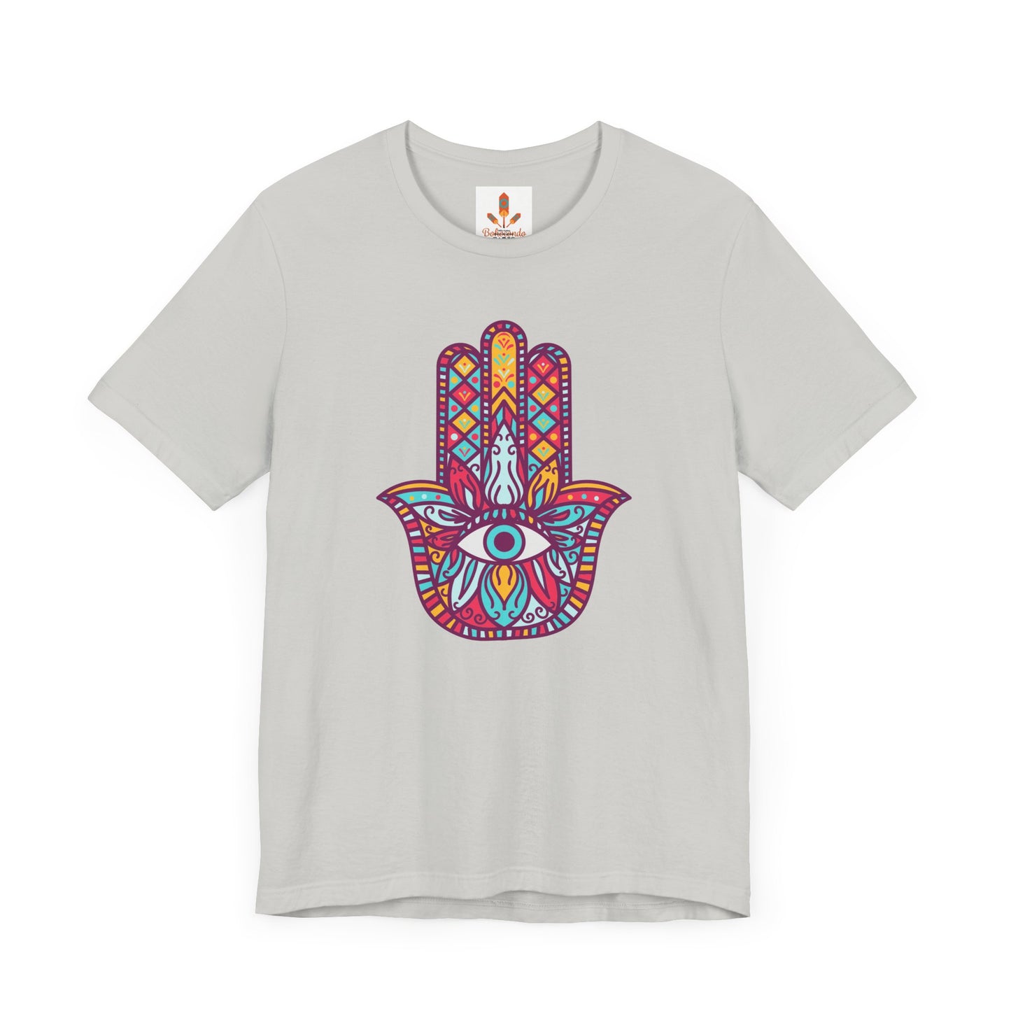 Colorful Fatima Hamsa Hand T-shirt