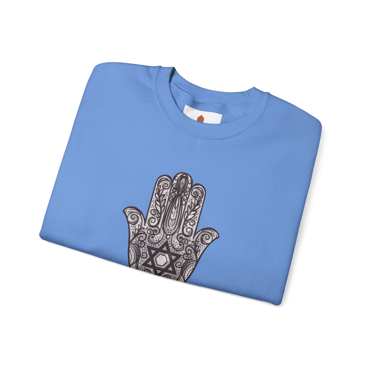 Beautiful Hamsa Hand with Star Sweatshirt