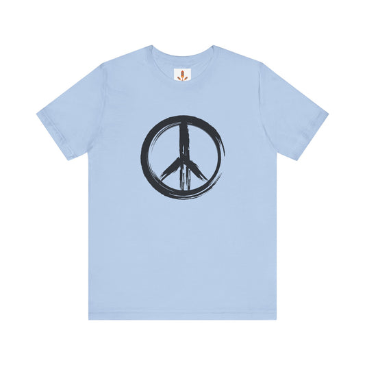 Brush Strokes Peace Sign T-shirt