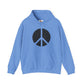 Simple Peace Sign Design Hoodie