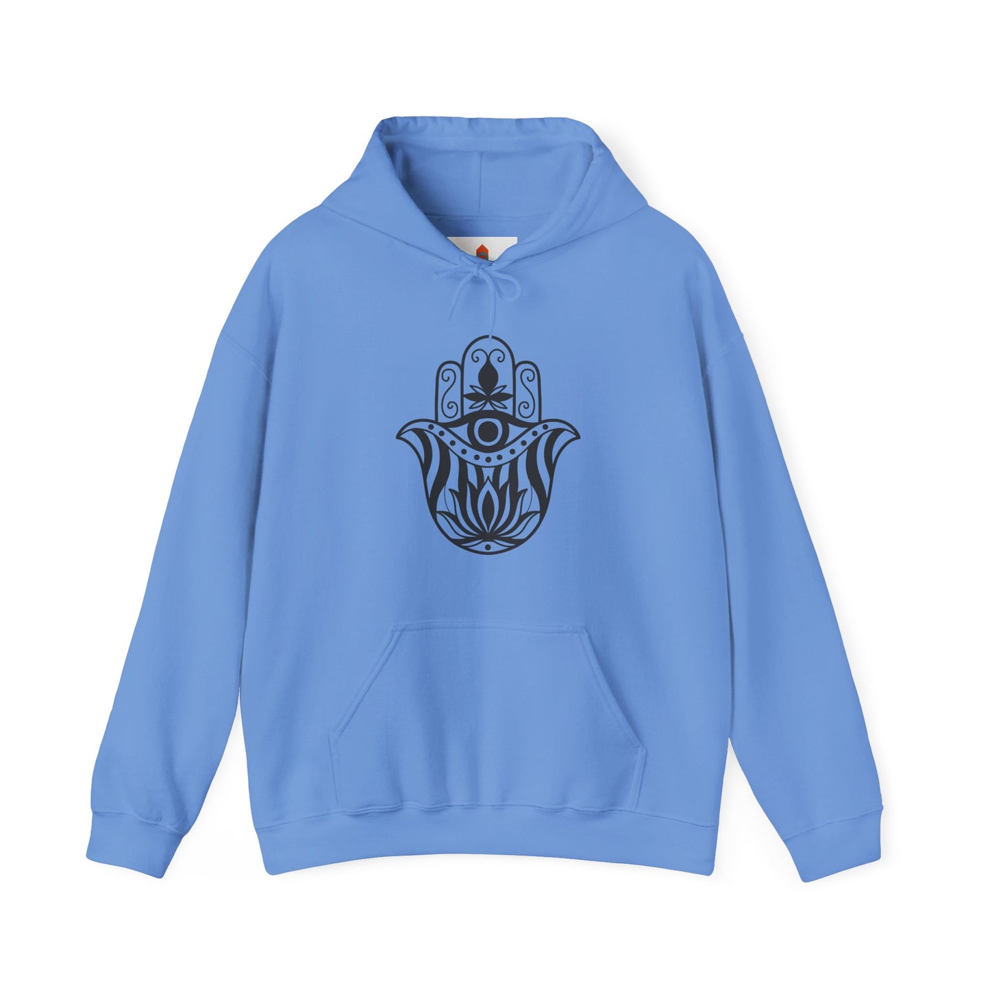 Hamsa Lotus Art Hoodie